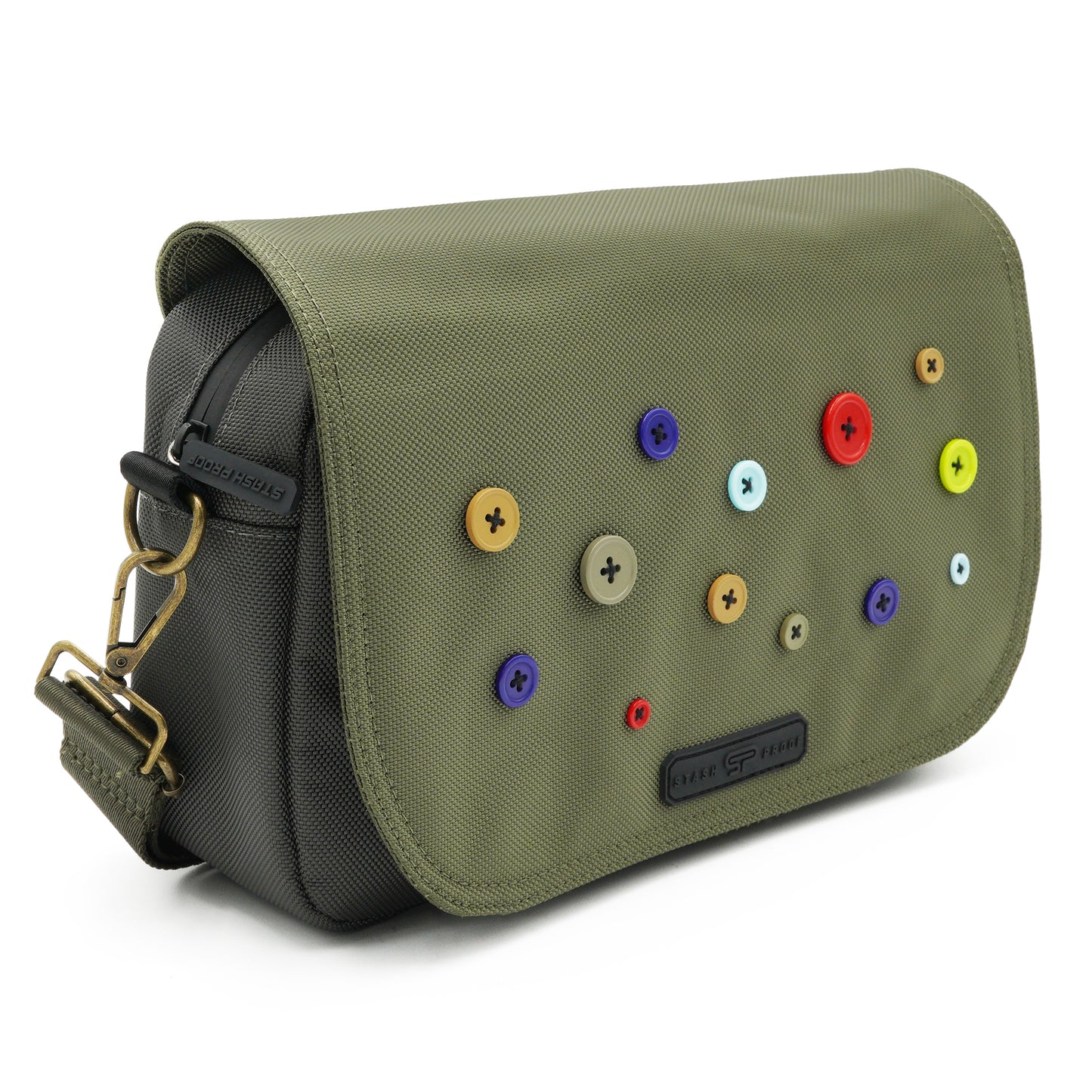 The Button Smell Proof Crossbody Bag