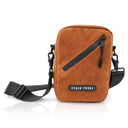 Odors Stay Stash Bags in Suede Brown 